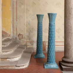 Anne Light Blue Decorative Column