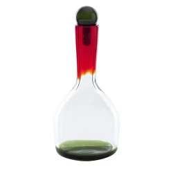 Apem Polychrome Murano Glass Bottle by Gio Ponti