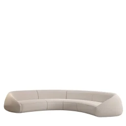 Apper Beige 4-seats Sofa by Antonio Rodriguez