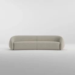 Apper Gray 2-seats Sofa by Antonio Rodriguez