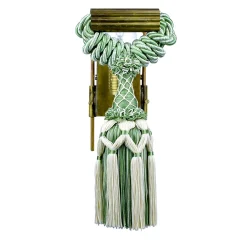 Applique Changeant Imperiale White and Sage Green Wall Lamp