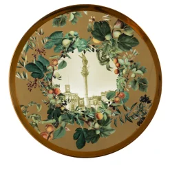 Apulia Porcelain Charger Plate With Piazza Sant'Oronzo