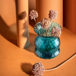 Aquamarine Tulip Candle