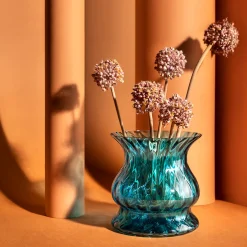 Aquamarine Tulip Candle