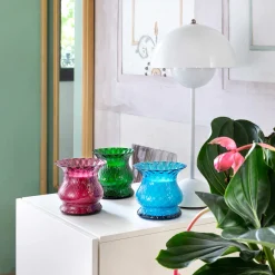 Aquamarine Tulip Candle