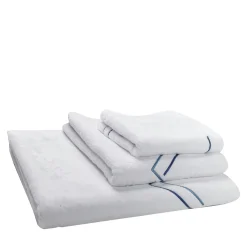 Aquarelle White Bath Towel set