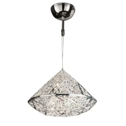 Arabesque Diamond H40 Silvery Chandelier