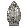 Arabesque Egg 30 Chromed Table Lamp