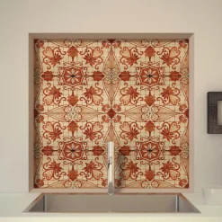 Arancio Maimonide Set of 4 Tiles #1