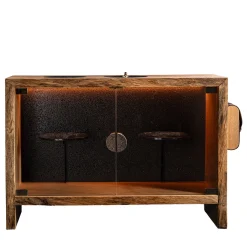 Arca Vinaria Bar Cabinet with Lava Stone