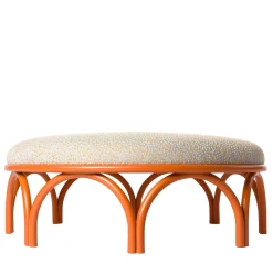Arcadia Orange Pouf