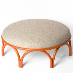 Arcadia Orange Pouf