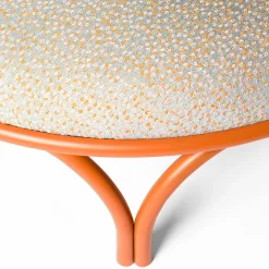 Arcadia Orange Pouf