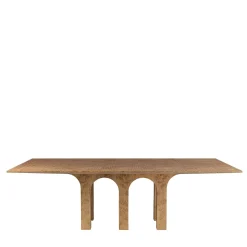 ARCHI Dining Table in burl by StorageMilano