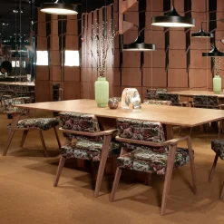 ARCHI Dining Table in burl by StorageMilano