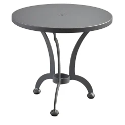 Archi Round Side Table in Stainless Steel