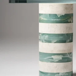 Architexture Turquoise Side Table by Patricia Urquiola
