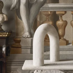 Arco di Luce Large Alabaster Table Lamp