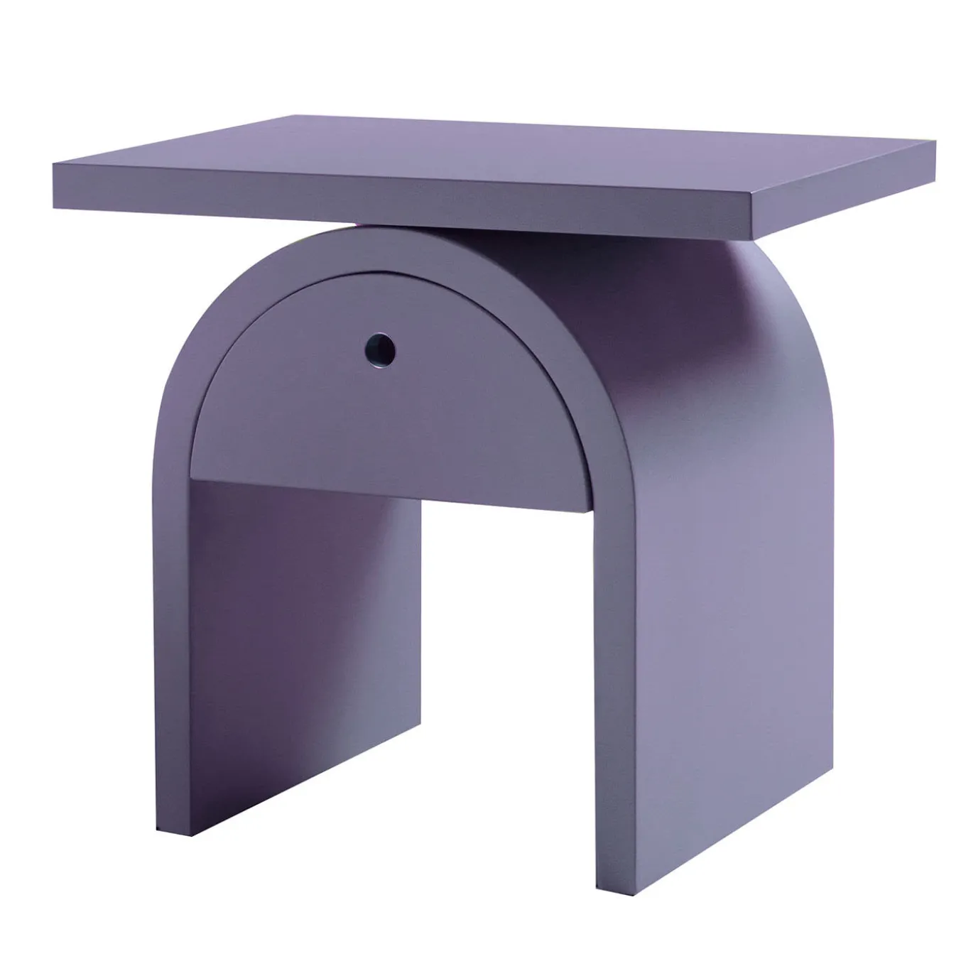 Arcom Purple Bedside Table