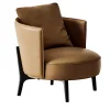 Ares 104 Brown & Black Armchair by Ludovica + Roberto Palomba