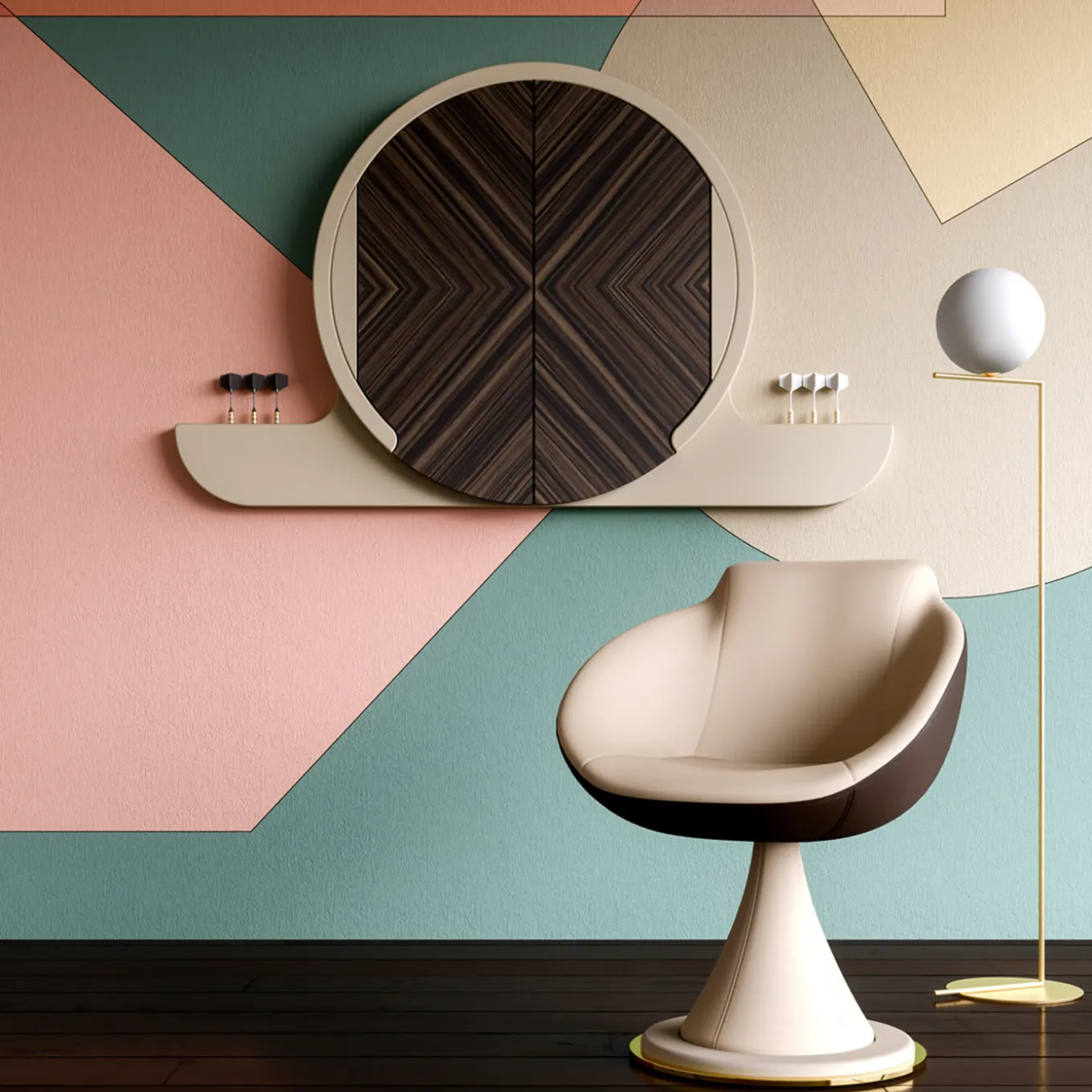 Argo20 Dartboard Cabinet