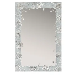 Arielle Rectangle Silver Wall Mirror