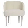 Arja Hamptons White Armchair