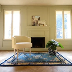 Arja Hamptons White Armchair