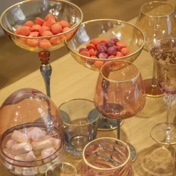 Arlecchino Cup on Tall Stem