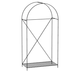 Armadieri Black Iron Clothes Rack by Giulio Iacchetti