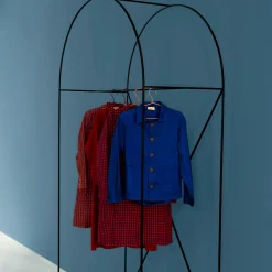 Armadieri Black Iron Clothes Rack by Giulio Iacchetti