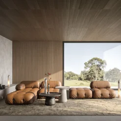 Armonia Lamp S in White Onyx marble by Jacopo Simonetti