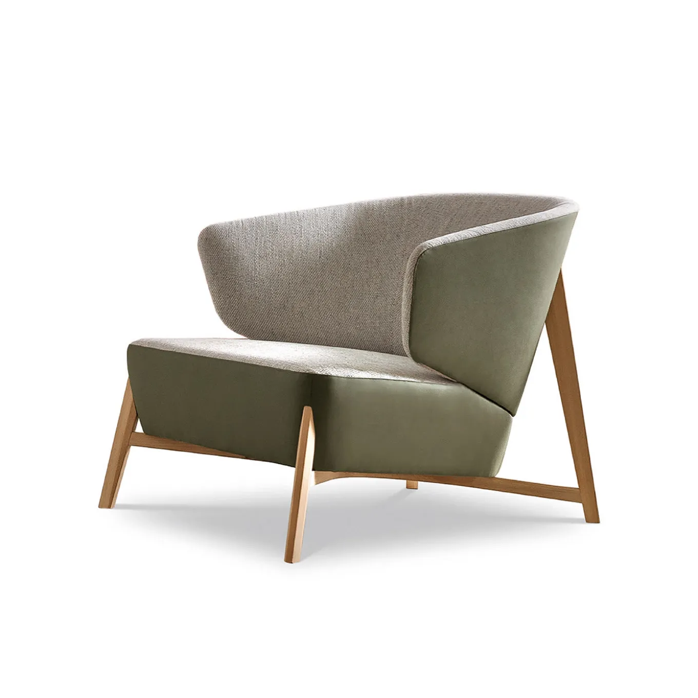 Arsenale LC1 Green/Gray Armchair