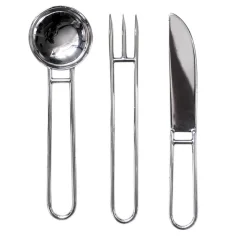 Artefacto Silver Cutlery Set