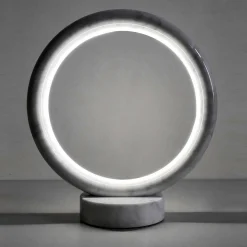 Artemisia Carrara Marble Table Lamp By ADL Atelier Design Lab