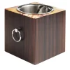 Artide Ebony & Horn Ice Bucket