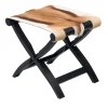 Arturo Brown Folding Stool/Luggage Rack