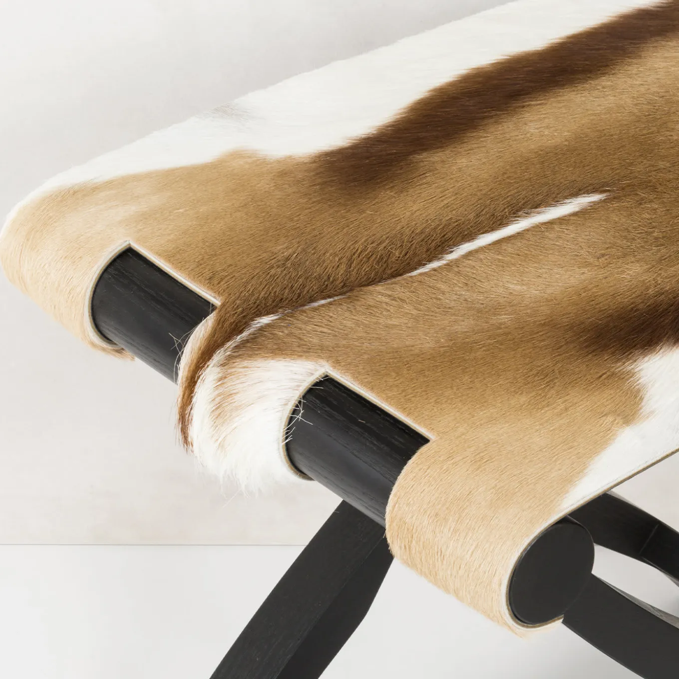 Arturo Brown Folding Stool/Luggage Rack