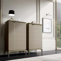 Ash Wood Tall Dresser