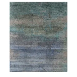 Ashwood & Denim Ash Hand-Knotted Rug