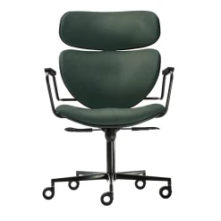 Asia Green Swivel Chair