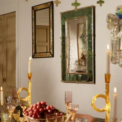 Asian Flowers Mirror