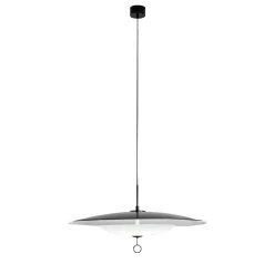 Astra Black And Ivory Metal Pendant Lamp