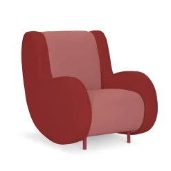 Ata Pink Kids Armchair By Simone Micheli