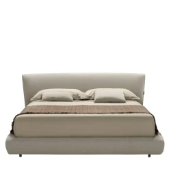 Athene Bed 905 in Beige Textile