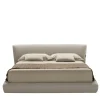 Athene Beige Fabric Bed
