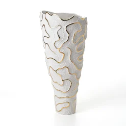 Atlas Gold Vase
