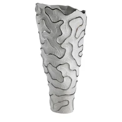 Atlas Platinum Vase