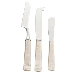 Atlas Set of 3 Cheese Knives