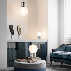 Atmosfera Medium Gray Table Lamp